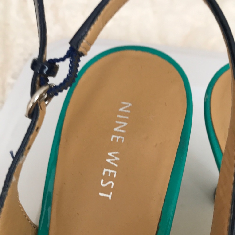Nine West Color Block Open Toe - Picture 4 of 4